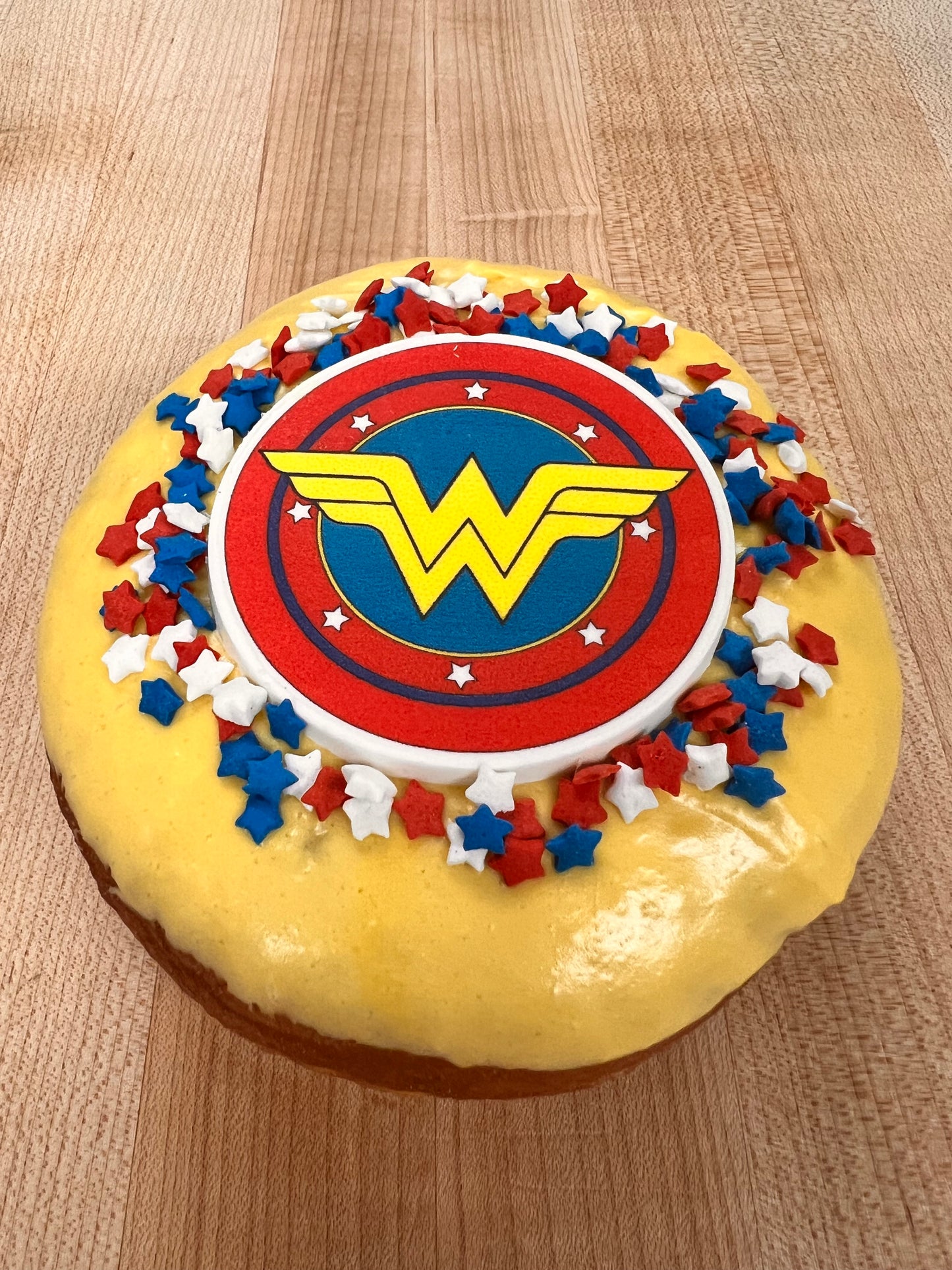 Wonder Woman Donut