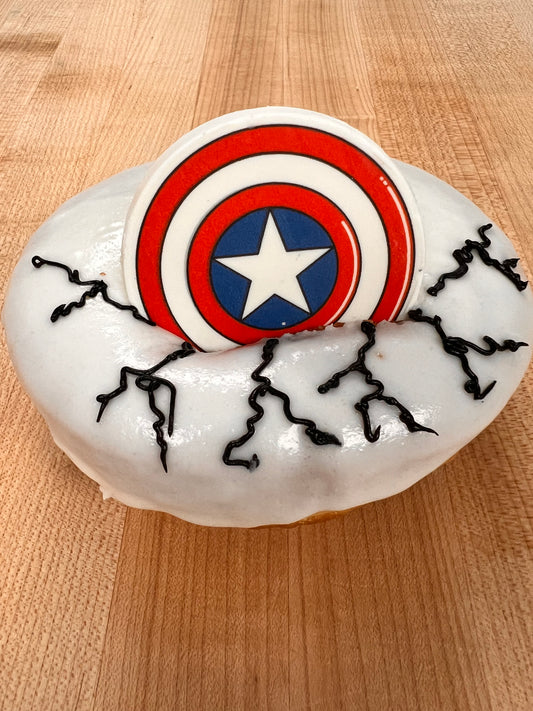 Captain America Donut