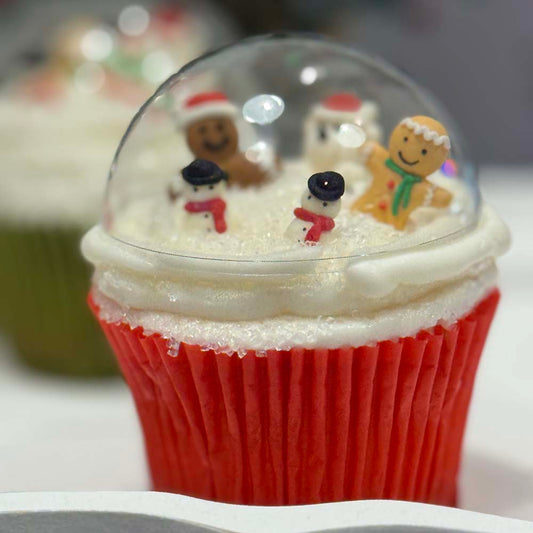 Snowglobe Cupcakes